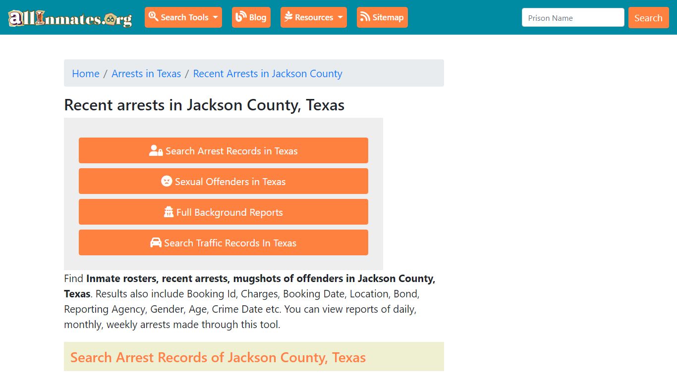 Recent arrests in Jackson County, Texas | Mugshots, Rosters, Inmates ...